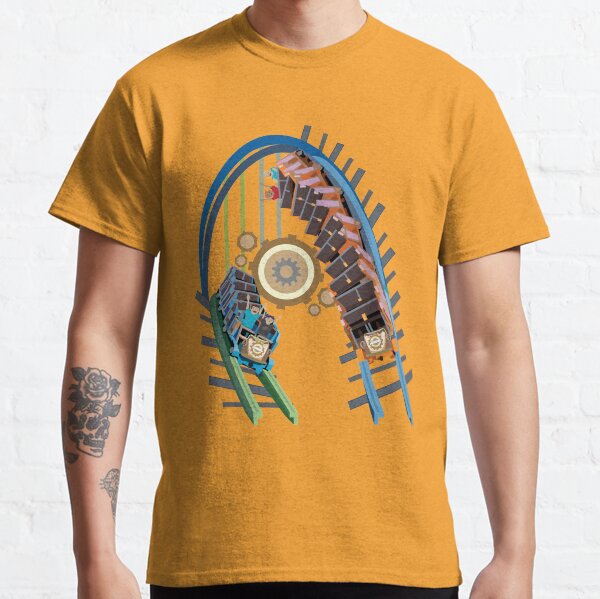 Twisted RMC - Colossus Inspired Racing Coaster Design Classic T-Shirt