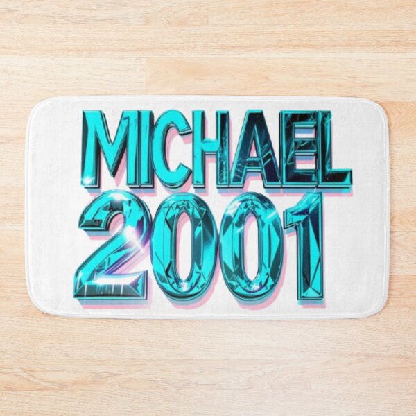 Item preview, Michael 2001 Retro Birthday Design designed and sold by AlexLineArt.