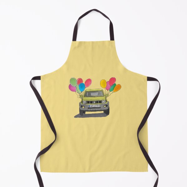 Item preview, Electric Yellow Watercolor Birthday Jimny designed and sold by stoicjimny.