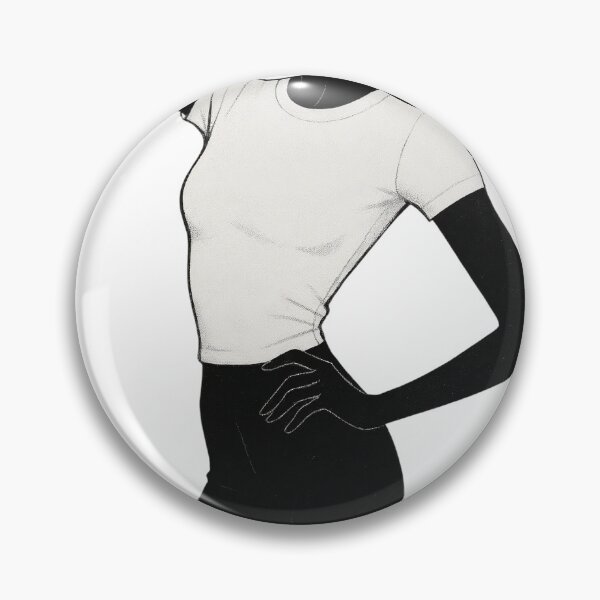 Item preview, Minimalist profile of a woman posing against a stark black field designed and sold by Creative88Art.
