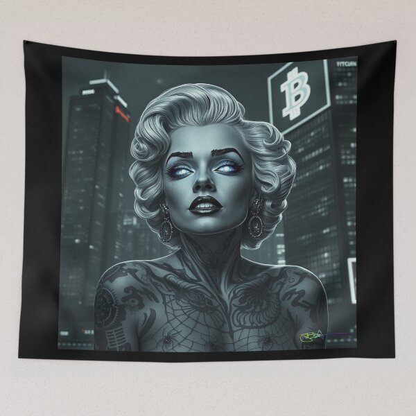 Item preview, Bitcoin Luxury Goddess – Crypto Queen of Digital Wealth designed and sold by Benito Del Ray.