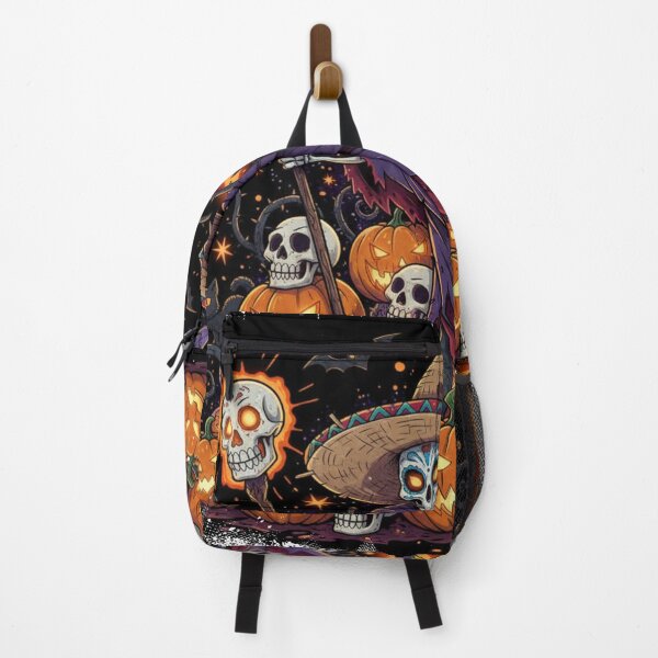 Item preview, Funny Halloween Sorcerer, Pumpkins and Skulls - Witchy Vibes III designed and sold by Skulls & Calaveras.
