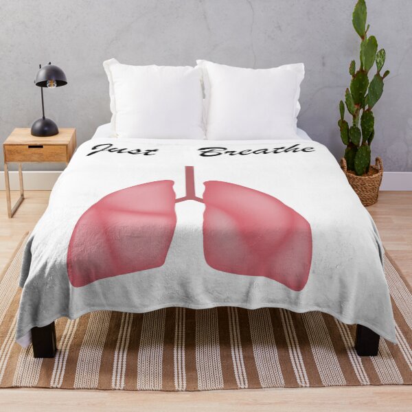 Item preview, Just Breathe Lungs Design | Relaxation & Mindfulness Art | Anatomy & Health Shirt designed and sold by sciencefacts.