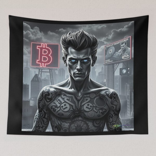 Item preview, Bitcoin Executive Power – Crypto CEO Luxury Financial Art designed and sold by Benito Del Ray.