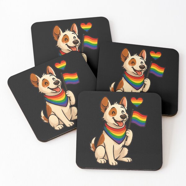 Item preview, Gay pride dog designed and sold by JETSETPRIDE.