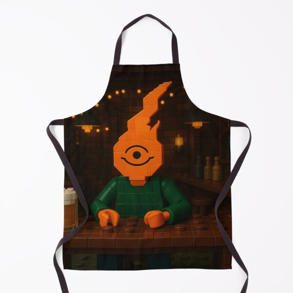 Item preview, Flame Head Creature Drinking Beer Bricks designed and sold by nemessis05.