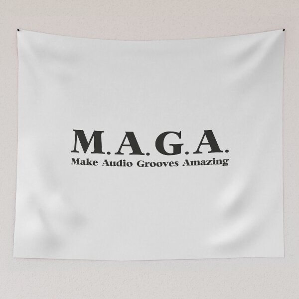 Item preview, M.A.G.A. - Make Audio Grooves Amazing. A tribute to the art of mixing and the magic of sound design designed and sold by paulo silveira.