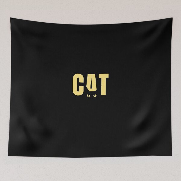 Item preview, CAT Typography Design | Funny Cat Eyes Graphic | Minimal Feline Logo Tee | Cool Cat Lover T-Shirt for Men & Women designed and sold by BOSSDOT.