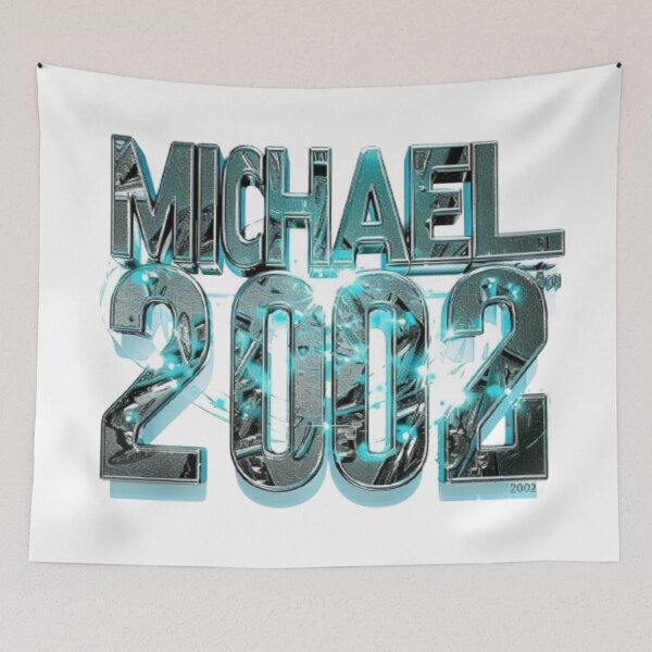 Item preview, Michael 2002 Retro Birthday Design designed and sold by AlexLineArt.