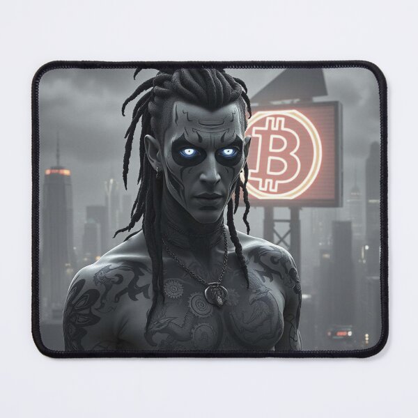 Item preview, Bitcoin Rebel Millionaire – Decentralized Financial Freedom Art designed and sold by Benito Del Ray.