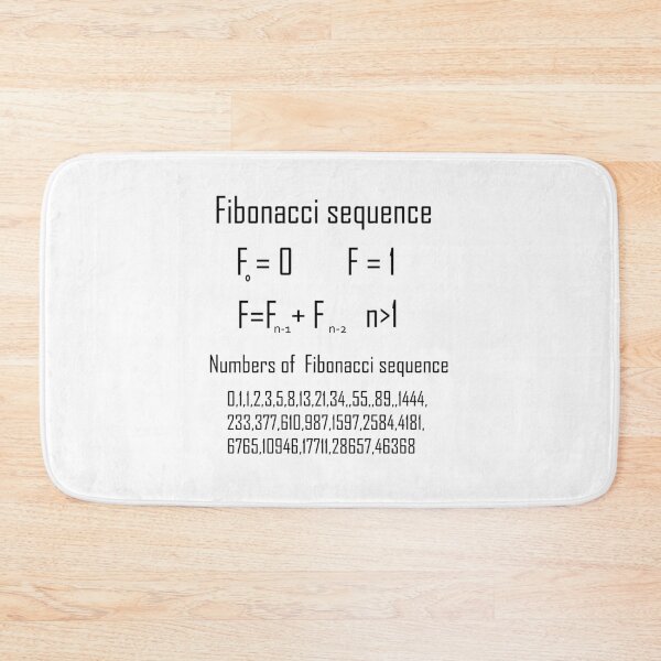 Item preview, Fibonacci Sequence Design | Math & Geek Humor Shirt | Golden Ratio & Number Pattern Art designed and sold by sciencefacts.