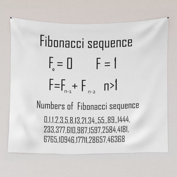 Item preview, Fibonacci Sequence Design | Math & Geek Humor Shirt | Golden Ratio & Number Pattern Art designed and sold by sciencefacts.