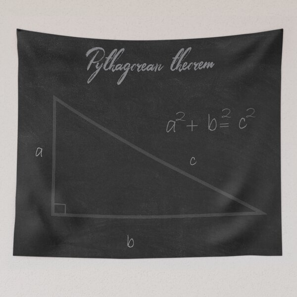 Item preview, Pythagorean Theorem Design | Math & Geometry Humor | Geeky Educational Shirt designed and sold by sciencefacts.