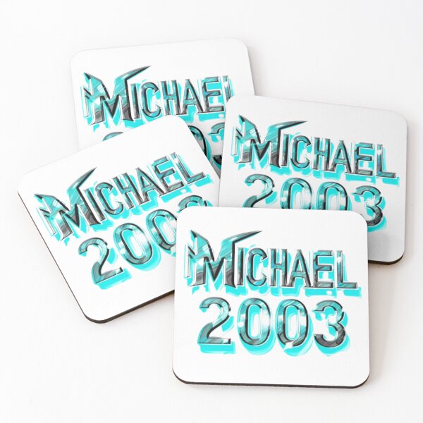 Item preview, Michael 2003 Retro Birthday Design designed and sold by AlexLineArt.