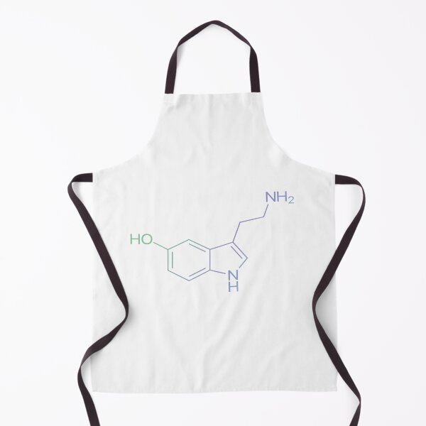 Item preview, Serotonin Molecule Design | Chemistry & Science Humor | Happy Brain & Molecular Art designed and sold by sciencefacts.