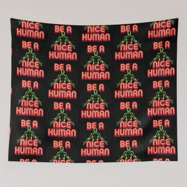 Item preview, Be a nice human designed and sold by Agu210.