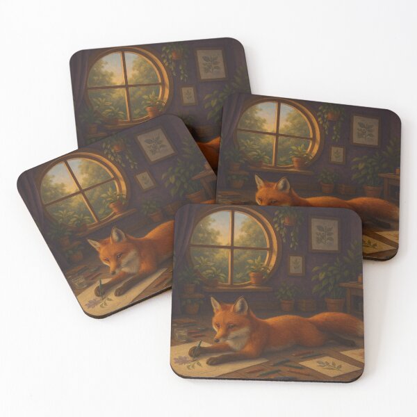 Item preview, Finding Creativity (Fox drawing) designed and sold by thehaywirehoney.
