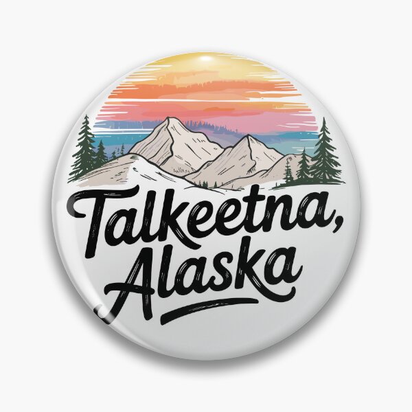 Aperçu de l'œuvre Talkeetna Ak créée et vendue par JessArty ⭐⭐⭐⭐⭐.
