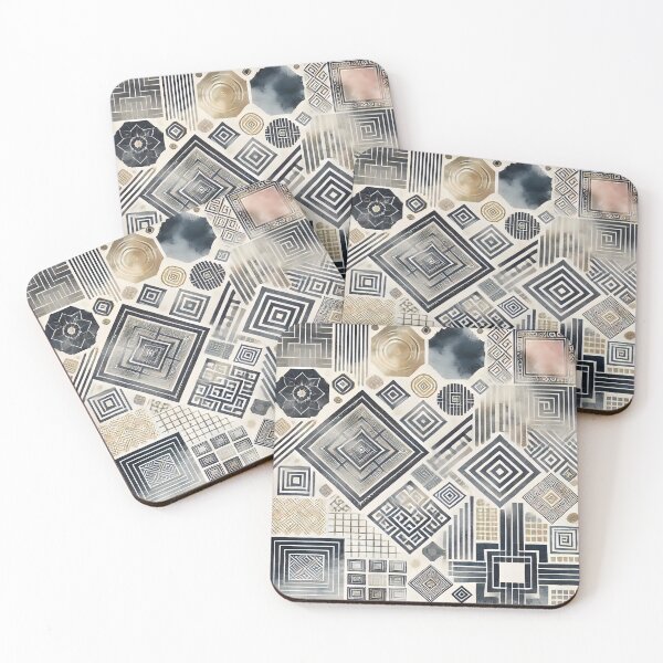 Item preview, Mid Century Modern Abstract Geometric Retro Design Art designed and sold by PinUpPizzazz.