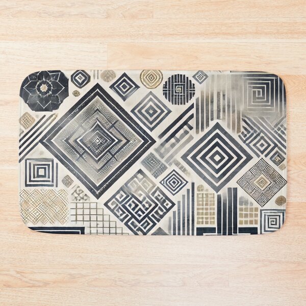 Item preview, Mid Century Modern Abstract Geometric Retro Design Art designed and sold by PinUpPizzazz.