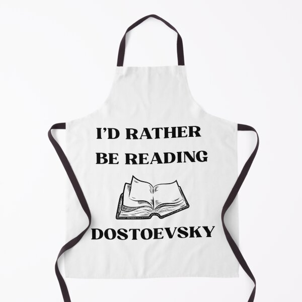 Item preview, Funny I’d Rather Be Reading Dostoevsky Russian Classic Literature Philosophy Fyodor Lover designed and sold by biomood.