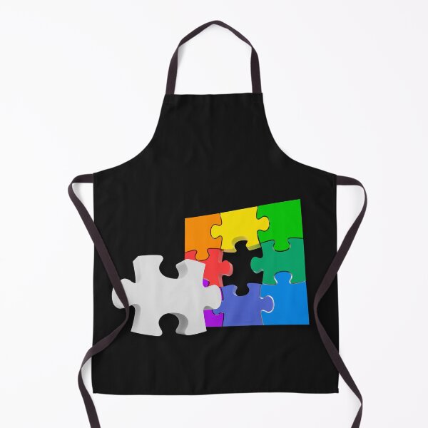 Item preview, Missing Piece Rainbow Puzzle designed and sold by Khadigadesings.
