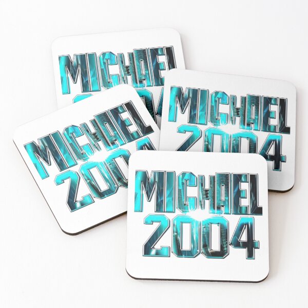 Item preview, Michael 2004 Retro Birthday Design designed and sold by AlexLineArt.