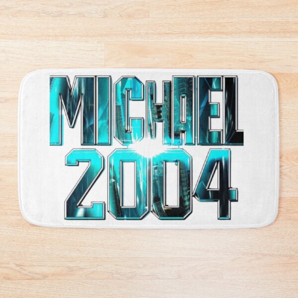 Item preview, Michael 2004 Retro Birthday Design designed and sold by AlexLineArt.