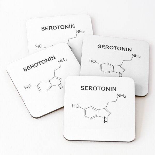 Item preview, I Am Running Low on Serotonin | Chemistry & Neuroscience Humor | Funny Molecular Design designed and sold by sciencefacts.