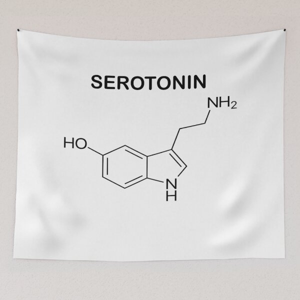 Item preview, I Am Running Low on Serotonin | Chemistry & Neuroscience Humor | Funny Molecular Design designed and sold by sciencefacts.
