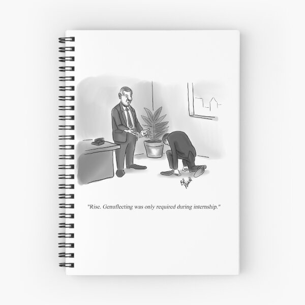 Item preview, Funny Business Internship Cartoon Humor designed and sold by Bill Abbott.