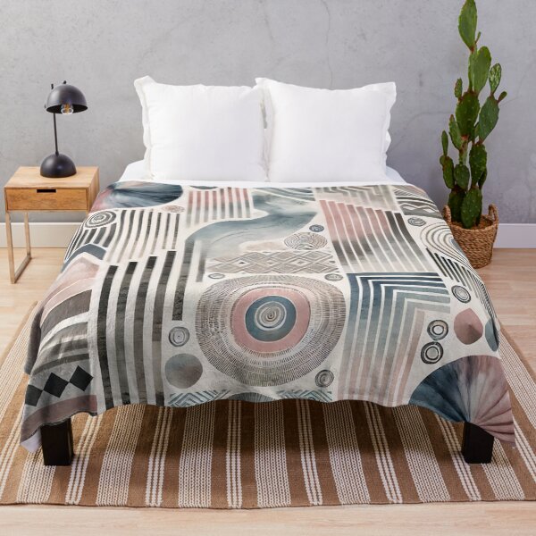 Item preview, Mid Century Modern Abstract Geometric Retro Design Art designed and sold by PinUpPizzazz.
