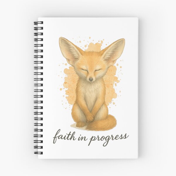 Item preview, Fennec Fox "Faith in Progress" designed and sold by thehaywirehoney.