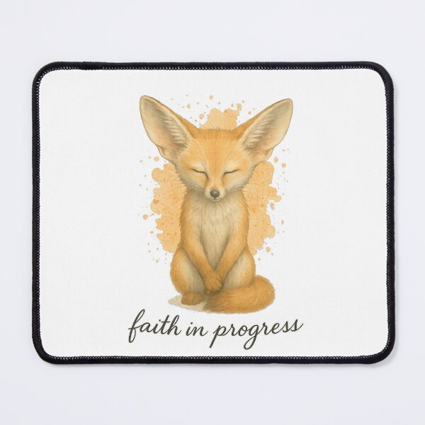 Item preview, Fennec Fox "Faith in Progress" designed and sold by thehaywirehoney.