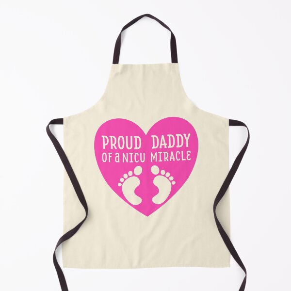Item preview, NICU Miracle Baby – Proud Daddy Pink Heart designed and sold by Jesabee Designs.