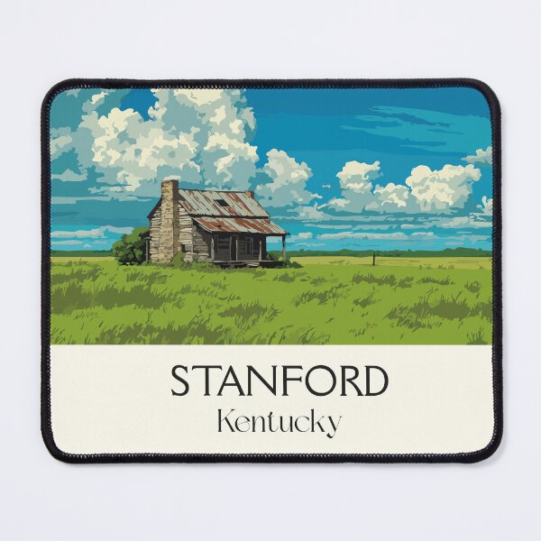 Item preview, Stanford Kentucky Historic Barn | Rural Landscape Poster designed and sold by TuncGK.
