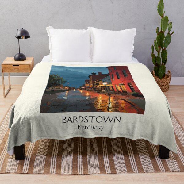 Item preview, Bardstown Kentucky Historic Street | Distillery Town Poster designed and sold by TuncGK.