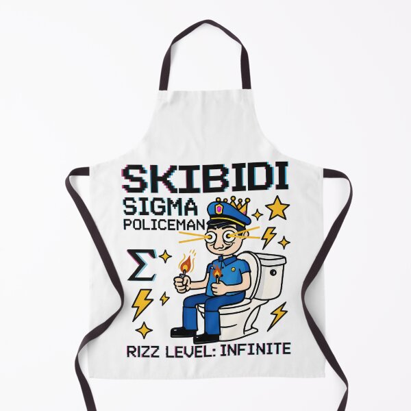 Item preview, Sigma Policeman Meme – Infinite Rizz Power designed and sold by AnnDesignStudio.