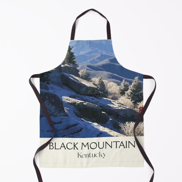 Item preview, Black Mountain Kentucky Peak | Snowy Mountain Poster designed and sold by TuncGK.