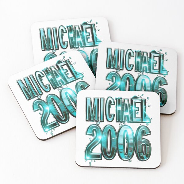 Item preview, Michael 2006 Retro Birthday Design designed and sold by AlexLineArt.