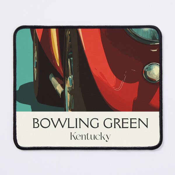 Item preview, Bowling Green Kentucky Roadster | Classic Sports Car Poster designed and sold by TuncGK.