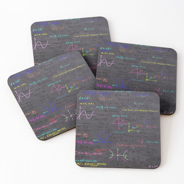 Item preview, Math Formulas Seamless Pattern | Geeky Math & STEM Design | Educational Pattern Art designed and sold by sciencefacts.