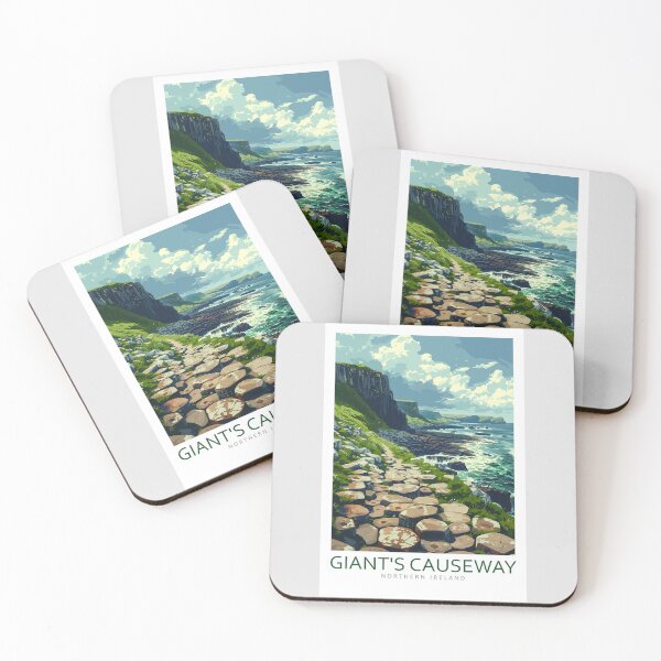 Item preview, Giant's Causeway Northern Ireland United Kingdom - Travel Art designed and sold by Marciolini.