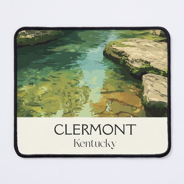 Item preview, Clermont Kentucky Forest Stream | Nature Preserve Poster designed and sold by TuncGK.