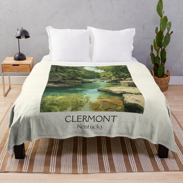 Item preview, Clermont Kentucky Forest Stream | Nature Preserve Poster designed and sold by TuncGK.