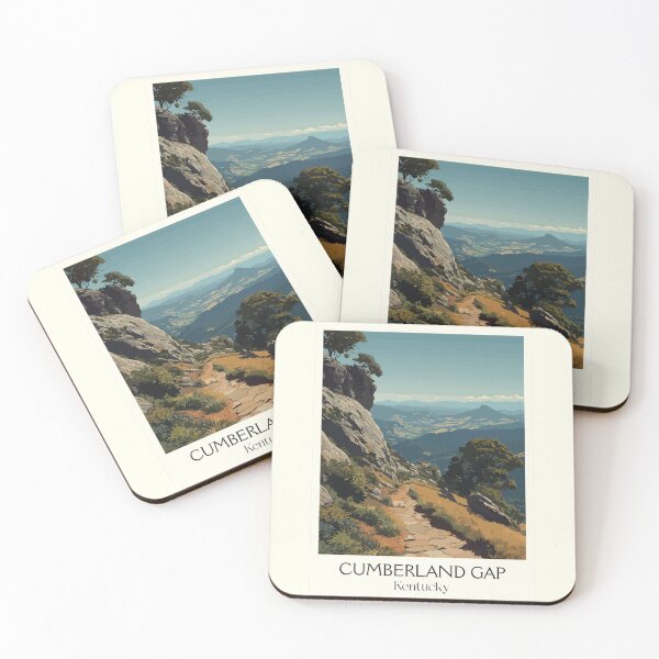 Item preview, Cumberland Gap Kentucky | Historic Mountain Pass Poster designed and sold by TuncGK.