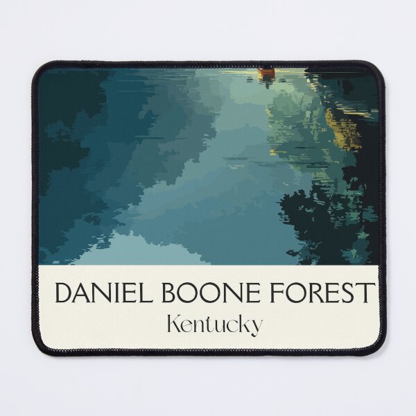 Item preview, Daniel Boone Kentucky Forest | River Paddling Poster designed and sold by TuncGK.