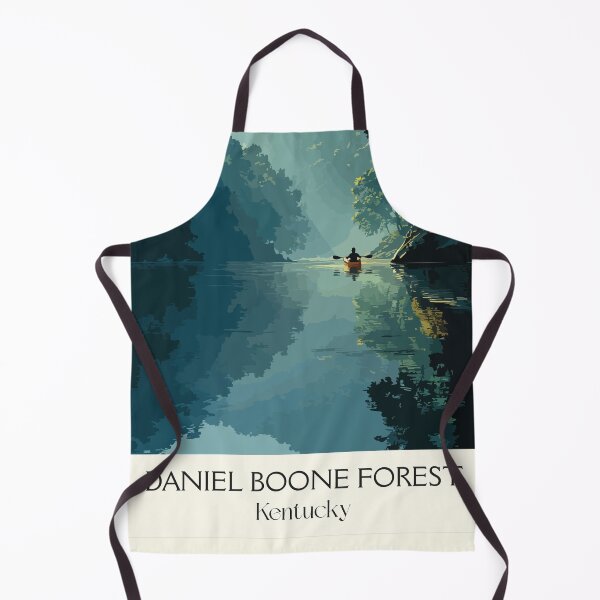 Item preview, Daniel Boone Kentucky Forest | River Paddling Poster designed and sold by TuncGK.