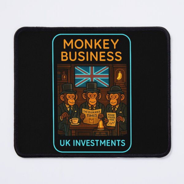 Item preview, MONKEY BUSINESS – UK Investments T-Shirt designed and sold by NAJURE.