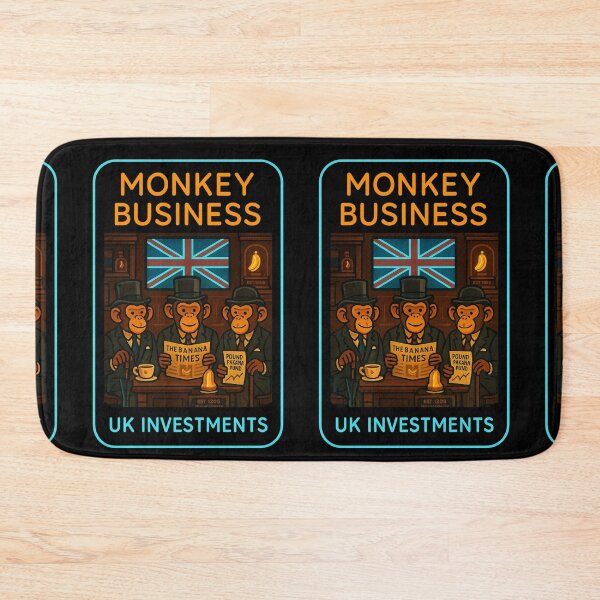 Item preview, MONKEY BUSINESS – UK Investments T-Shirt designed and sold by NAJURE.